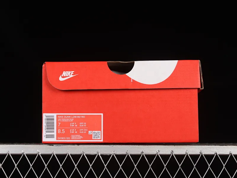 All categories Nk SB Dunk series Nk SB Dunk Low low-top sneakers Nk Dunk Low "Light Blue" Gray North Carolina SB low-top sports and leisure sneakers DV0831-001